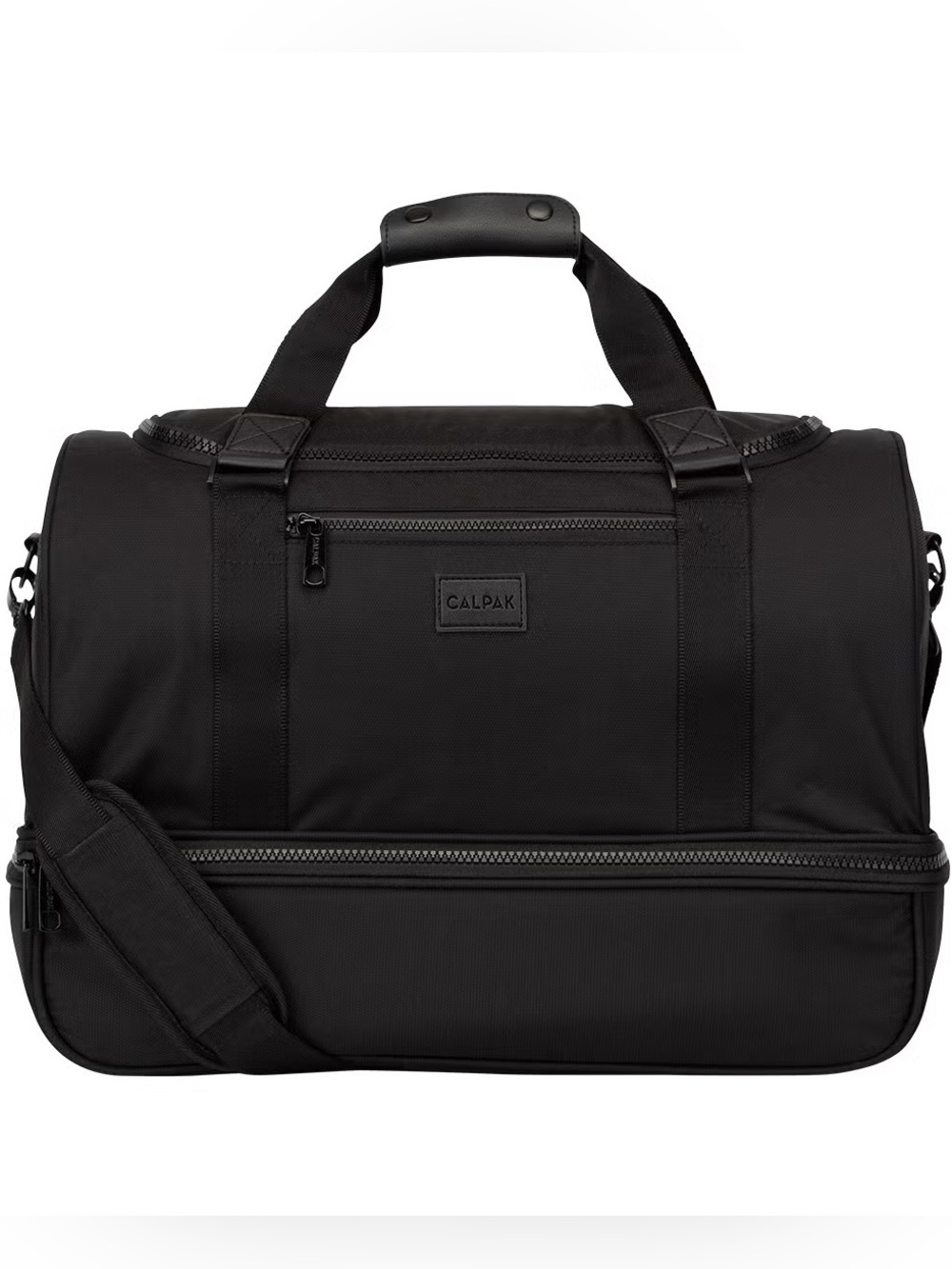 Calpack Stevyn Duffle with Shoe Compartment in Black